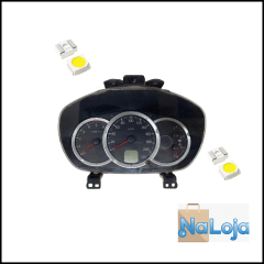 Kit Led SMD Painel Instrumentos e Comando AR Digital Pajero L200 Triton 2010 ao 2016