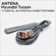 Antena Hyundai Tucson Tv Digital Automotiva Conector Fakra