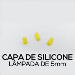 Capa de Silicone para Lâmpada de 5mm