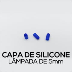 Capa de Silicone para Lâmpada de 5mm