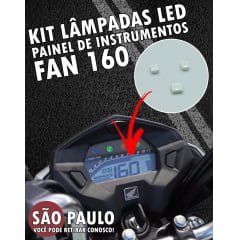 Kit Led Painel Fan 160