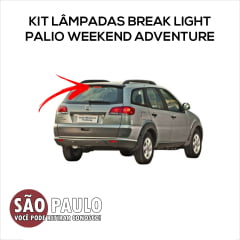 Kit Lâmpadas Para Break Light Palio Weekend Adventure