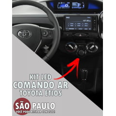 Kit Led Comando Do Ar Etios 2012 Ao 2019