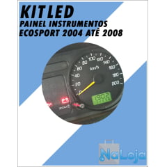 Kit Led Painel Instrumento Ecosport 2004 A 2008