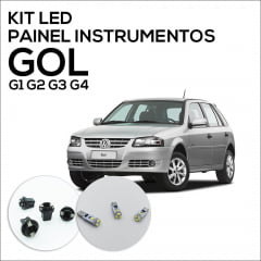 Kit LED Painel Instrumentos GOL G1 G2 G3 G4