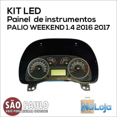 Kit Led Painel Instrumentos Palio Weekend 1.4 2016 2017