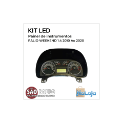 Kit Led Painel Instrumentos Palio Weekend 1.4 2010 Ao 2020