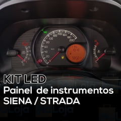Kit Led Painel Instrumentos Siena Strada 2015 Ao 2020