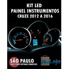 Kit Led Smd Painel Instrumentos Cruze 2012 A 2016