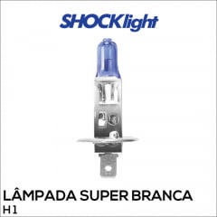 Lâmpada H1 Super Branca SHOCKlight 55w 8500k