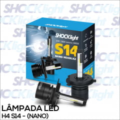 Lâmpada LED SHOCKLIGHT H4 S14 NANO