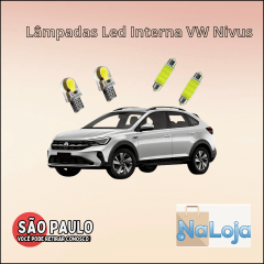 Lâmpadas Led Interna VW Nivus + Brinde
