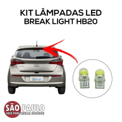 Lâmpadas Led Para Break Light Hyundai Hb20