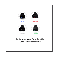 Botão Interruptor Farol Milha Toyota Corolla Hilux 2017 2020