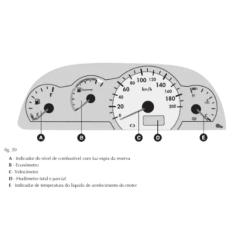 Kit Lâmpadas Led Painel Instrumentos Fiat Uno Palio Economy 2008 Ao 2014
