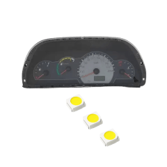 Kit Lâmpadas Led Painel Instrumentos Fiat Uno Palio Economy 2008 Ao 2014