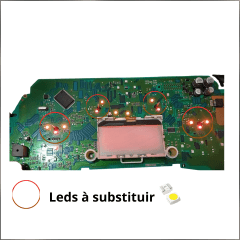 Kit Led Painel Instrumentos Fiat Idea Palio Siena 2006 A 2010