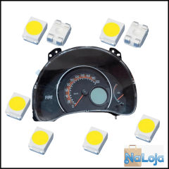 Kit Led Painel Instrumentos Uno Vivace 2011 Ao 2015