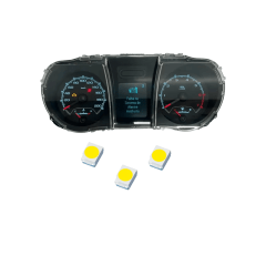 Kit Led Para Iluminação Painel de Instrumentos S10 2012 Ao 2016
