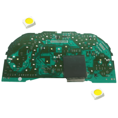 KIT LED SMD 3528 PAINEL INSTRUMENTOS UNO SPORTING 2010 AO 2014