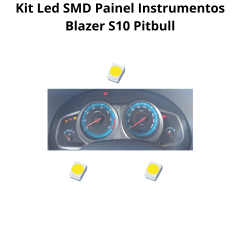 Led Para Painel S10 Pitbull 2008 Ao 2012