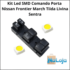 Led SMD Comando Porta Nissan  Frontier March Livina Tiida  Sentra