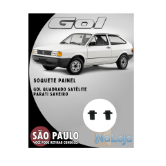 Soquetes Para o Painel Instrumentos Gol Quadrado satélite Parati Saveiro 
