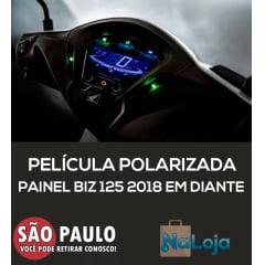 Película Polarizada Para Painel Biz 125 2018 Em Diante