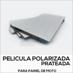 Pelicula Polarizada + Prateada Painel Biz 125 2018 Em Diante